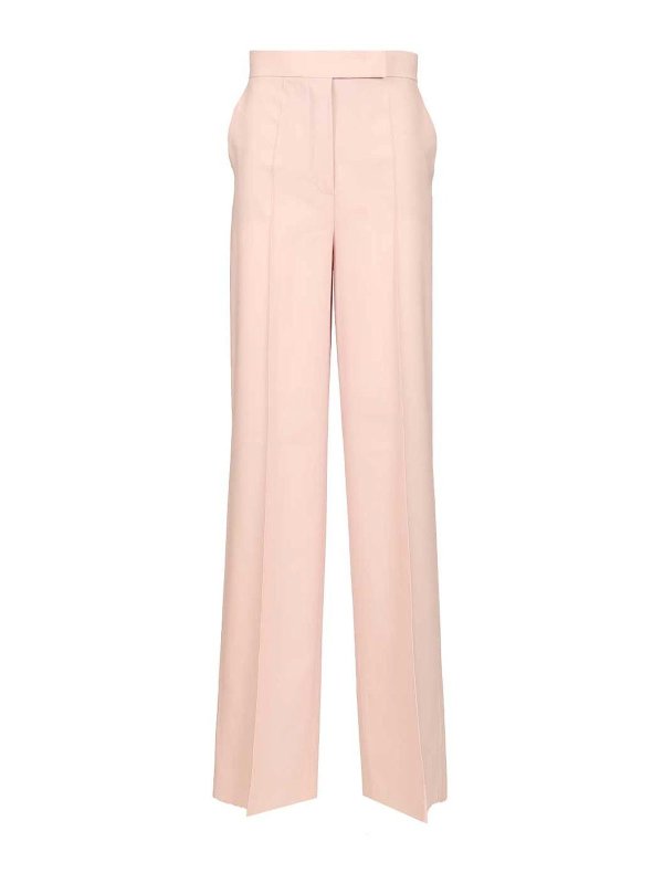 Max Mara: カジュアルトラウザー - カジュアルパンツ - ピンク
