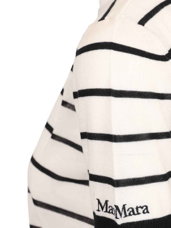 Rundhalspullover - Weiß shop online: Max Mara