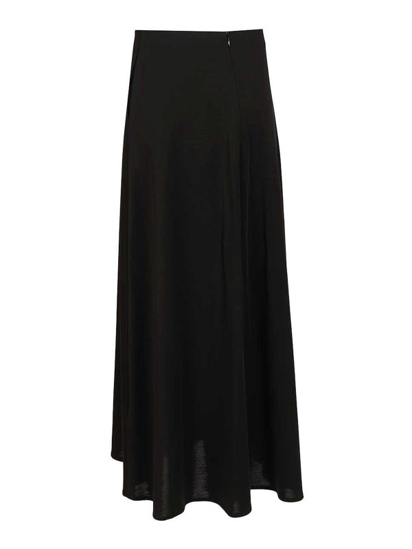 Max Mara: Faldas largas online - Falda Larga - Negro