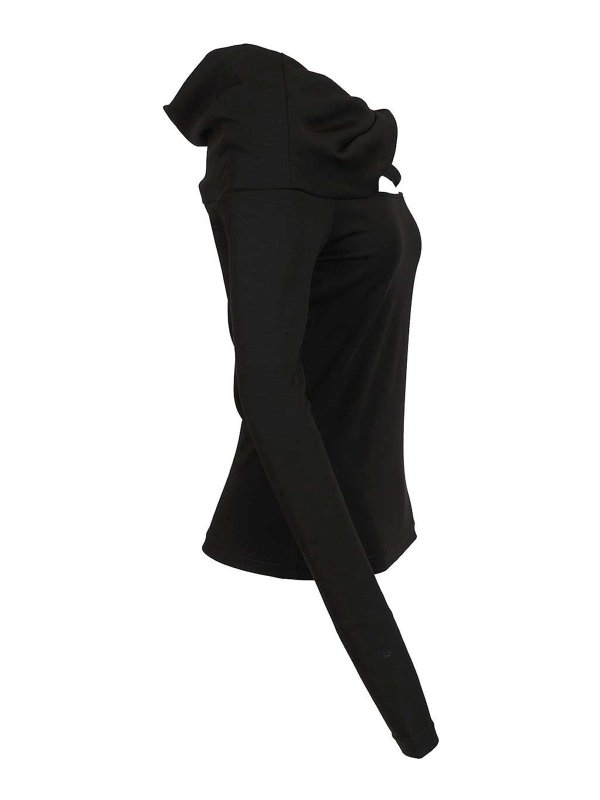 The Best Shops Max Mara: Tops und Tank Tops - Top - Schwarz