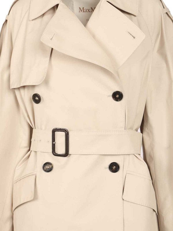 トレンチコート - ベージュ shop online: MAX MARA THE CUBE