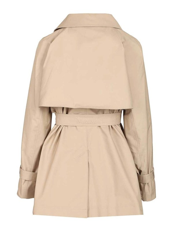 MAX MARA THE CUBE: トレンチコート online - トレンチコート - ベージュ