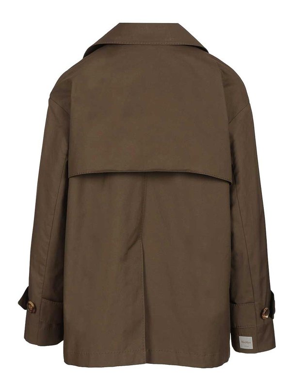 MAX MARA THE CUBE: トレンチコート online - トレンチコート - 緑