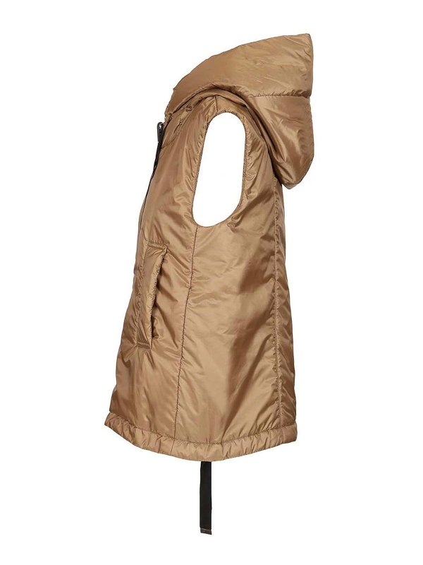 The Best Shops MAX MARA THE CUBE: ダウン・ハイテクジャケット - ダウンジャケット - ブラウン