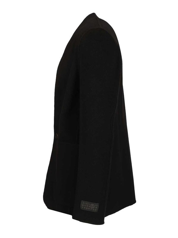 The Best Shops MM6 MAISON MARGIELA: ブレザー - ブレザー - 黒
