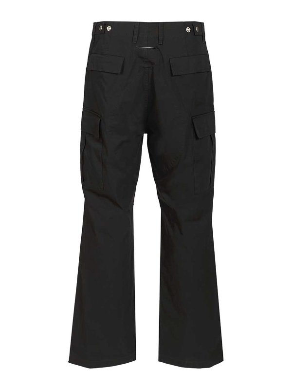 MM6 MAISON MARGIELA: カジュアルトラウザー online - カジュアルパンツ - 黒