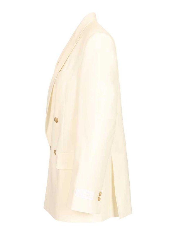 The Best Shops MM6 MAISON MARGIELA: ブレザー - ブレザー - ベージュ