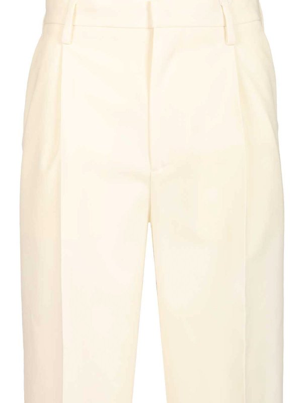 カジュアルパンツ - ベージュ shop online: MM6 MAISON MARGIELA