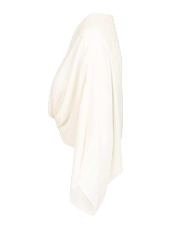The Best Shops MM6 MAISON MARGIELA: Tops und Tank Tops - Top - Weiß