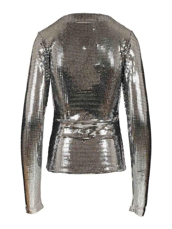 MM6 MAISON MARGIELA: トップス＆タンクトップ online - トップ/タンクトップ - 銀