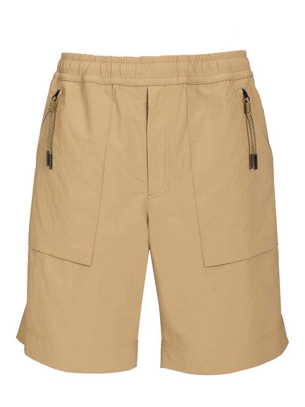 MONCLER: Hosen Shorts - Shorts - Beige