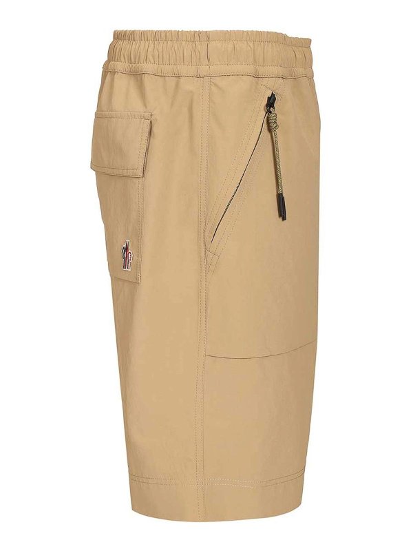 The Best Shops MONCLER: Hosen Shorts - Shorts - Beige