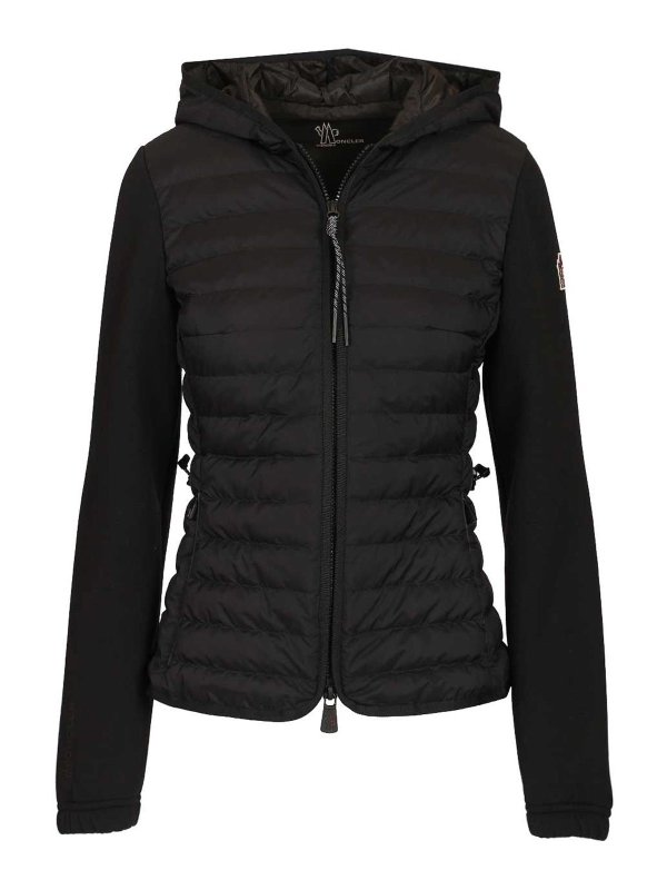 MONCLER: カーディガン - カーディガン - 黒