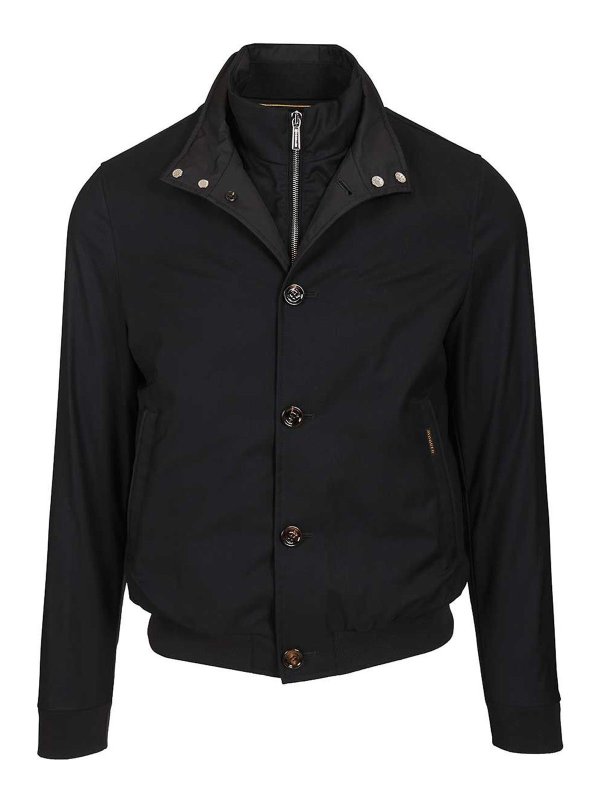 MOORER: Bomberjacken - Bomberjacke - Blau