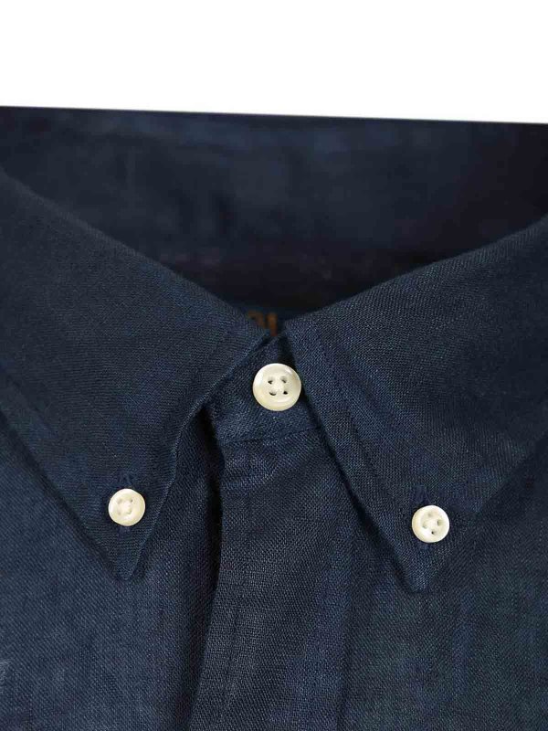 シャツ - ブルー shop online: POLO RALPH LAUREN