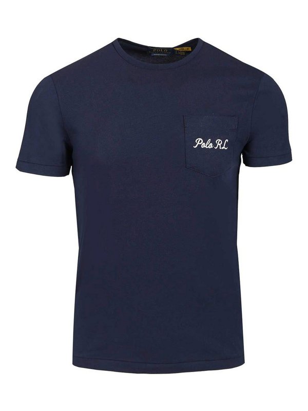 POLO RALPH LAUREN: ポロシャツ - ポロシャツ - ブルー