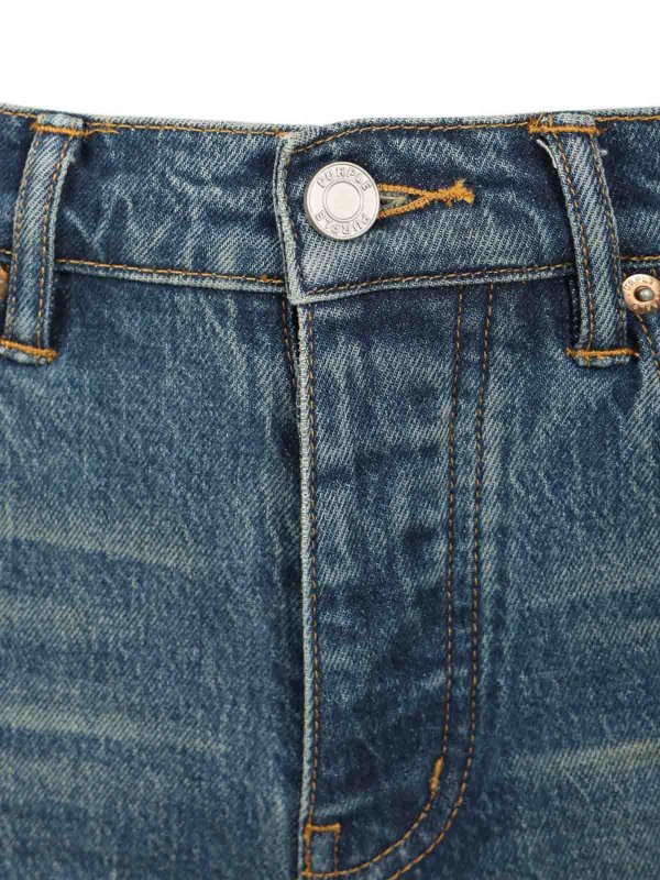 ストレートジーンズ - ブルー shop online: PURPLE BRAND