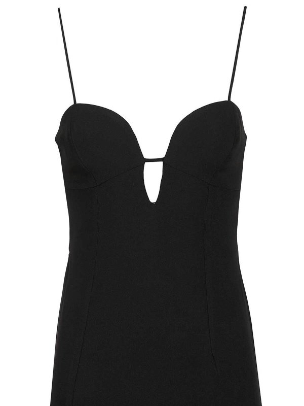 マキシドレス - 黒 shop online: RAQUEL DINIZ