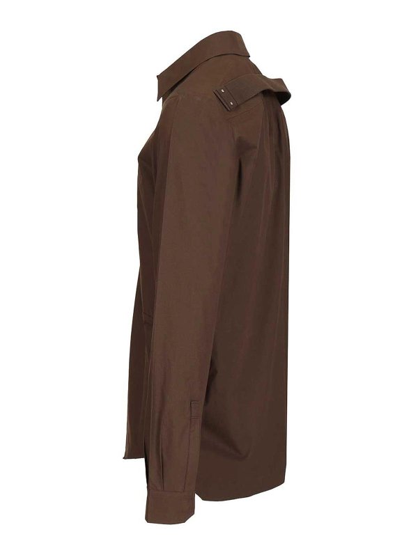 The Best Shops RICK OWENS: shirts - Fogpocket Outershirt