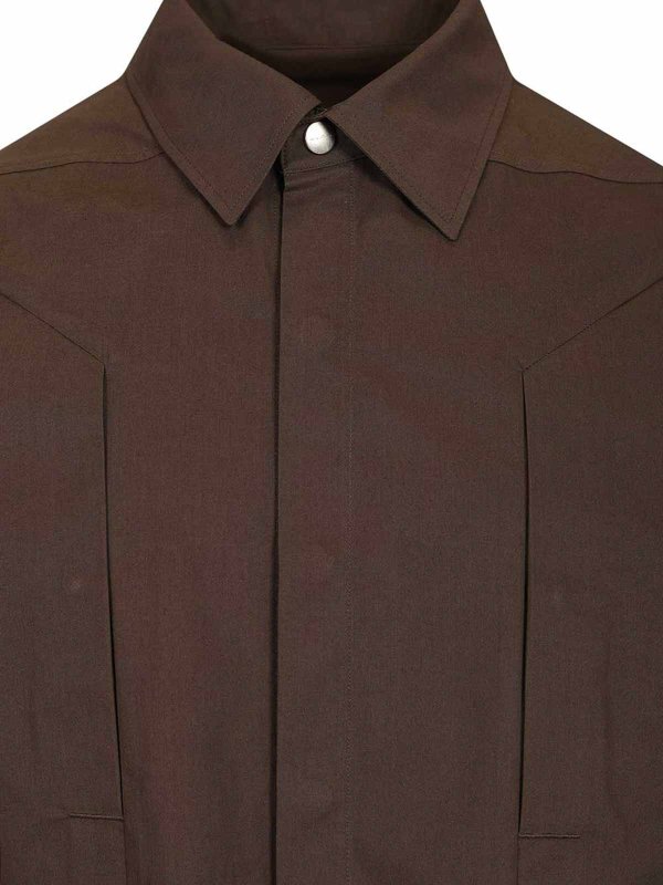 Fogpocket Outershirt shop online: RICK OWENS
