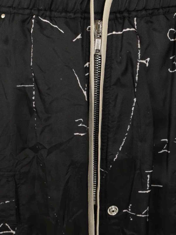 ショートパンツ - 黒 shop online: RICK OWENS
