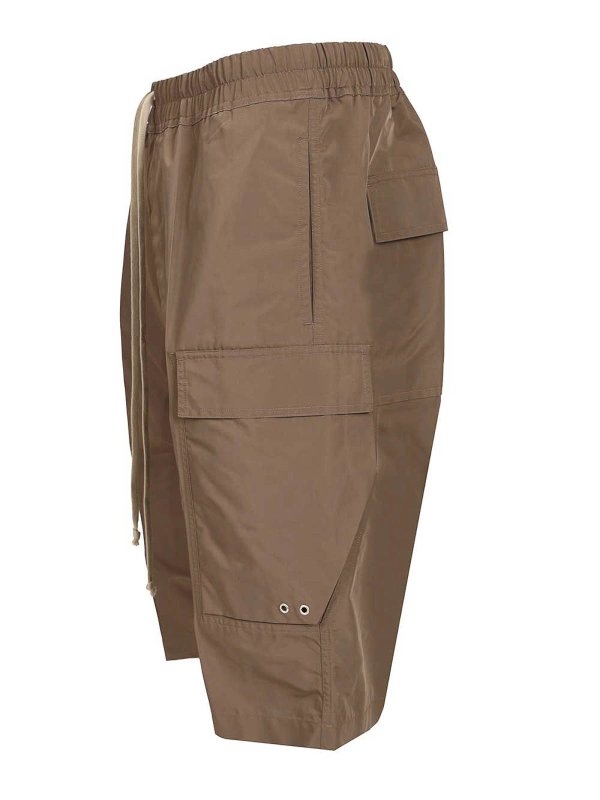 ショートパンツ - ブラウン shop online: RICK OWENS