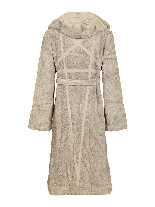 RICK OWENS: one-piece online - Pentagram  Bathrobe