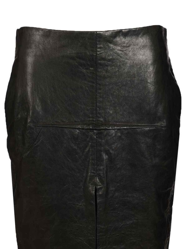 ロングスカート - 黒 shop online: RICK OWENS
