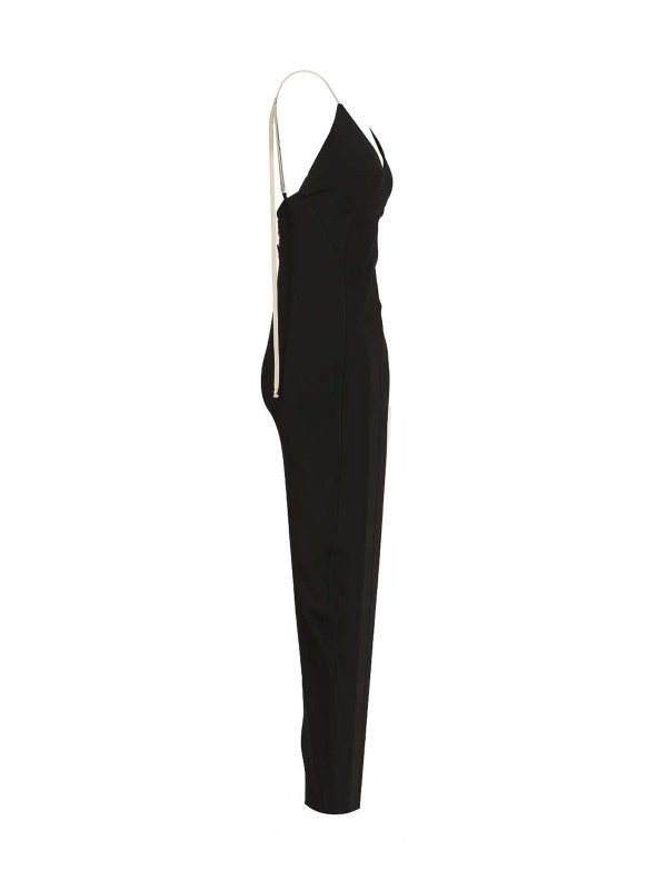 The Best Shops RICK OWENS: マキシドレス - マキシドレス - 黒