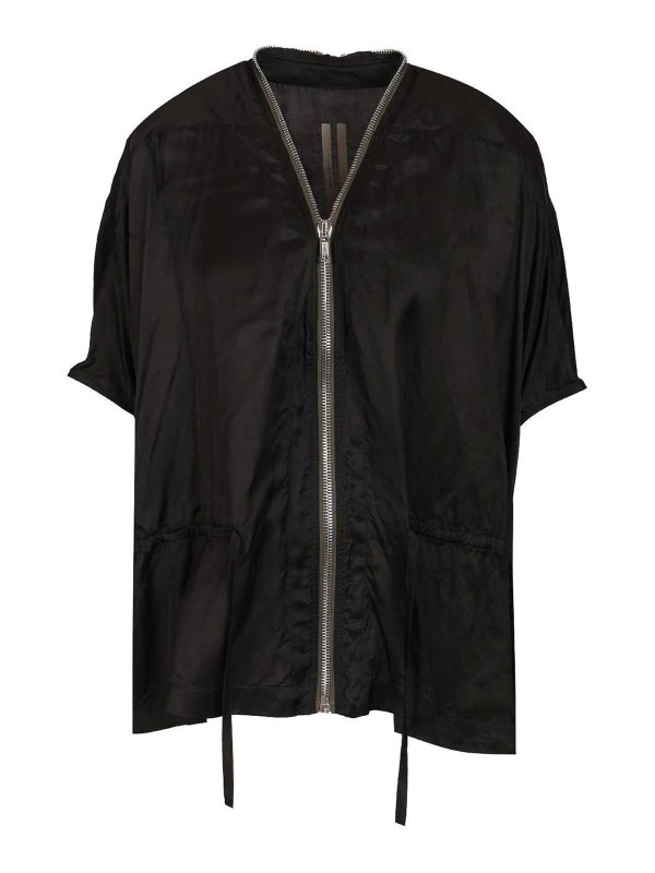 RICK OWENS: casual jackets - Sail Jacket