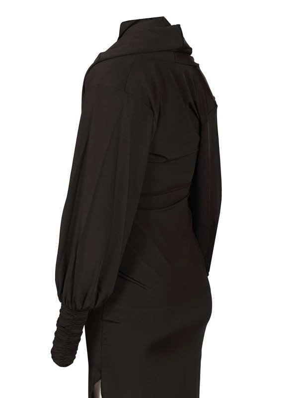 ROTATE Birger Christensen buy online 膝丈ドレス - 黒