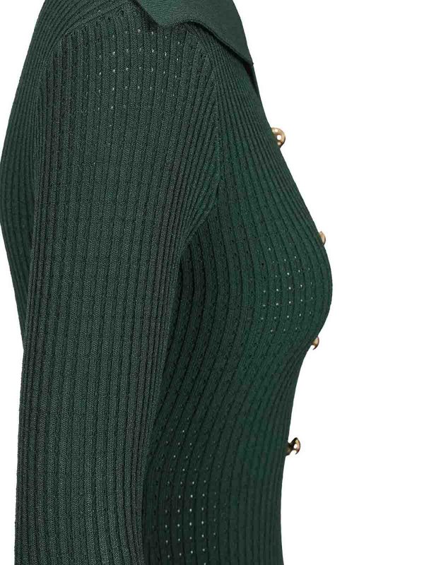 Self Portrait buy online Knielanges Kleid - Grün
