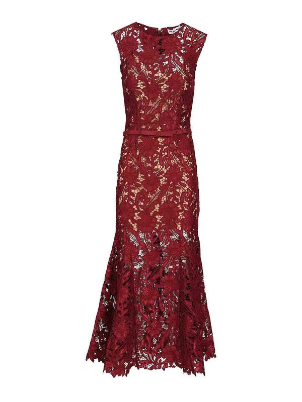 Self Portrait: abiti al ginocchio - Vestito  midi