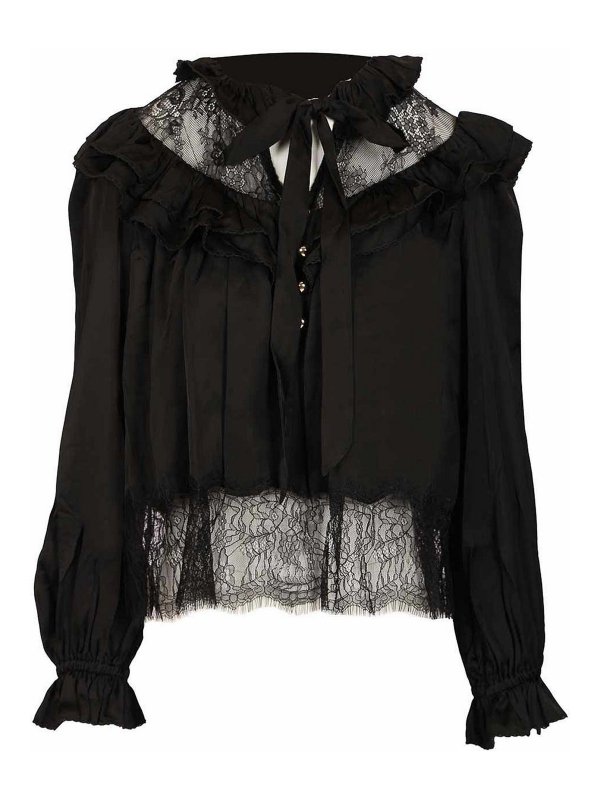 Self Portrait: blouses - Lace Blouse