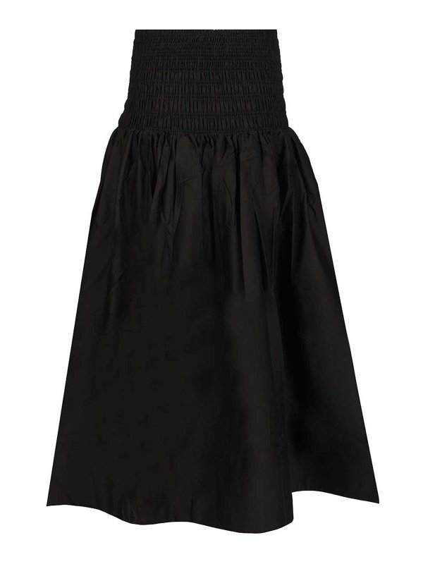 Self Portrait: Knielange und Midi Röcke online - Midirock - Schwarz