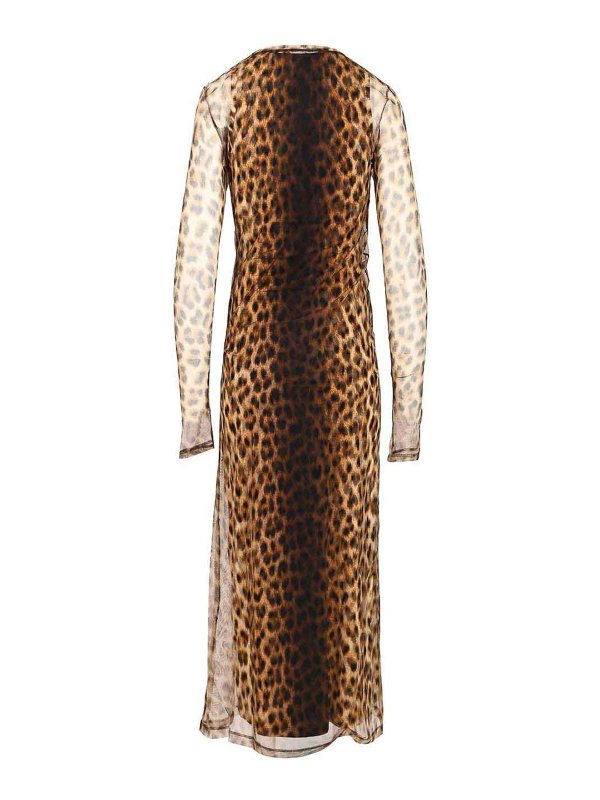 SPORTMAX: ニーレングスドレス online - 膝丈ドレス - アニマル柄
