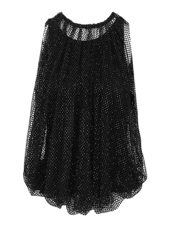 SPORTMAX: Tops y camisetas sin mangas - Top - Negro