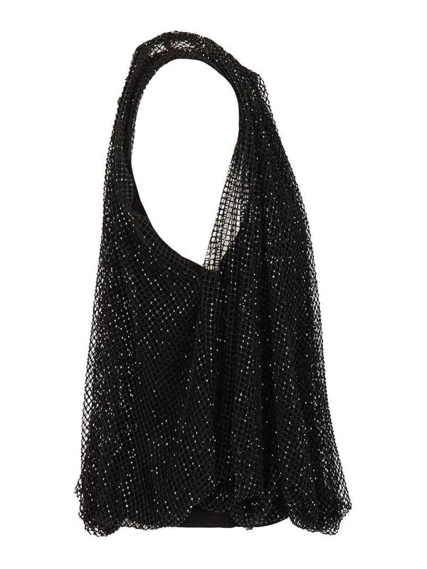 The Best Shops SPORTMAX: Tops y camisetas sin mangas - Top - Negro