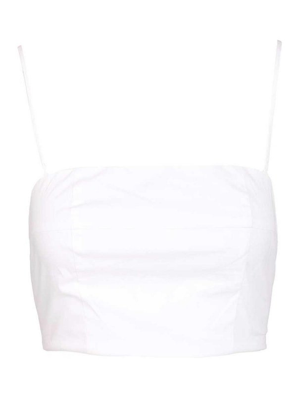 STAUD: Tops & Débardeurs - Top - Blanc