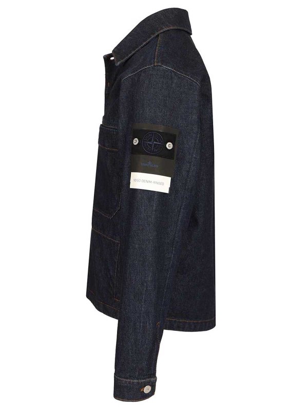 The Best Shops STONE ISLAND: デニムジャケット - デニムジャケット - ブルー