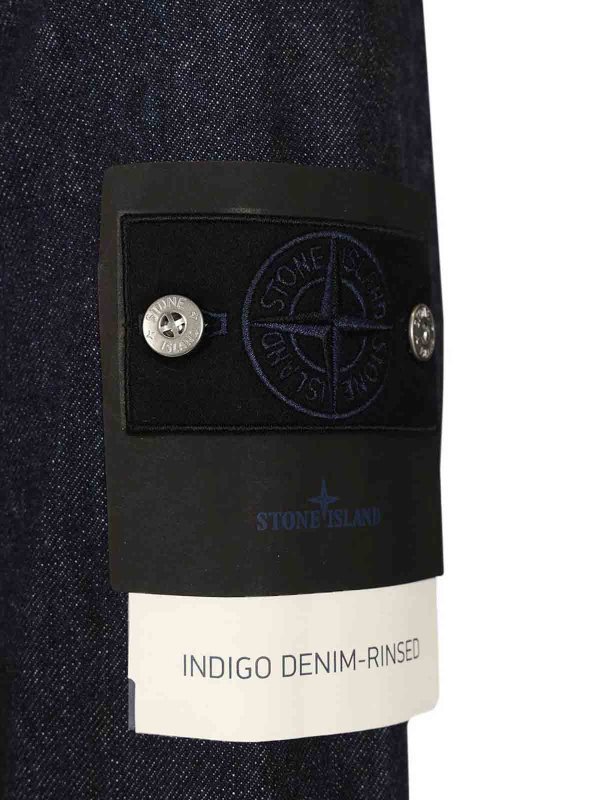 The Best Shops STONE ISLAND: デニムジャケット - ブルー