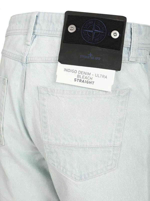 STONE ISLAND buy online ストレートジーンズ - ライトブルー