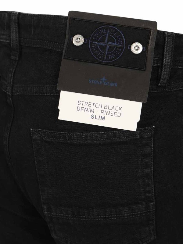 STONE ISLAND buy online ストレートジーンズ - 黒