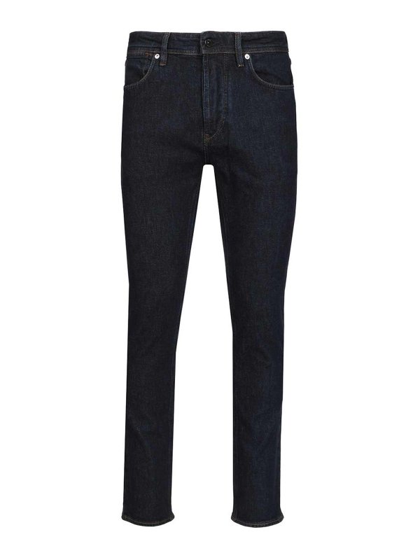 STONE ISLAND: Jeans Rectos - Vaqueros Rectos - Azul