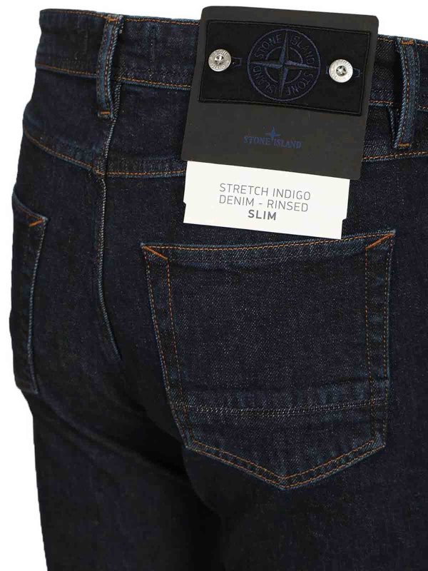 STONE ISLAND buy online Vaqueros Rectos - Azul