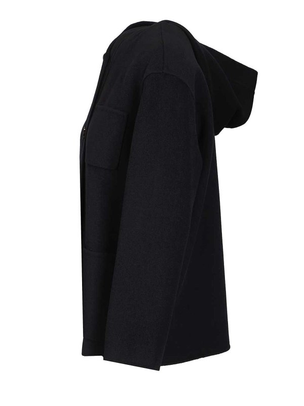 The Best Shops MAX MARA STUDIO: ニーレングスコート - 膝丈コート - ブルー