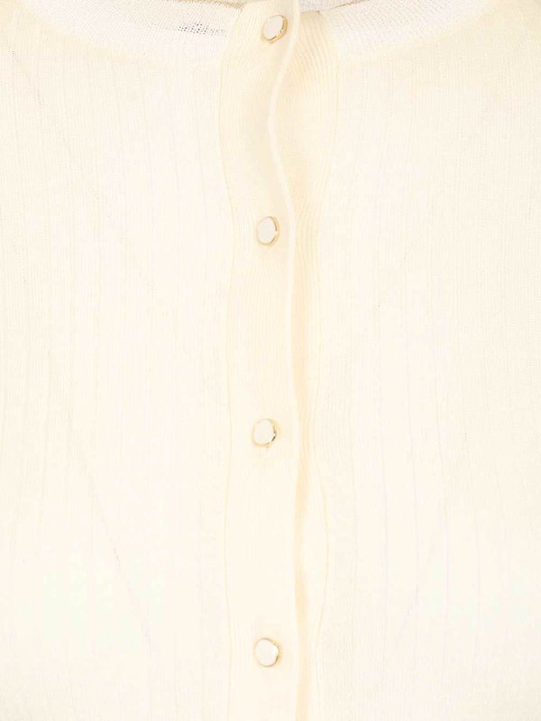 カーディガン - 白 shop online: MAX MARA STUDIO