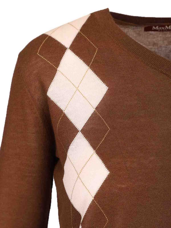 クルーネック - マルチカラー shop online: MAX MARA STUDIO