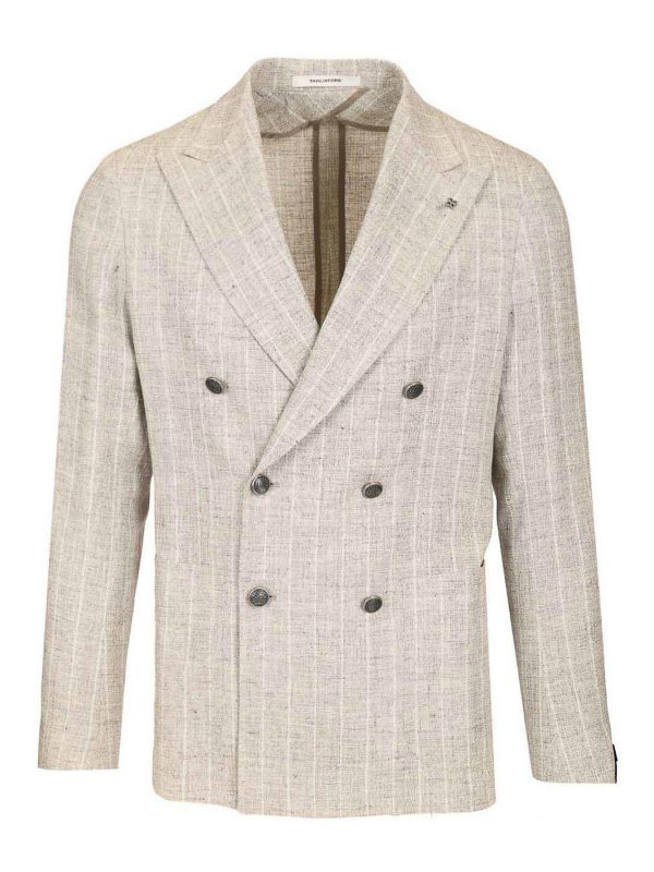 TAGLIATORE: Vestes de costume - Blazer - Beige