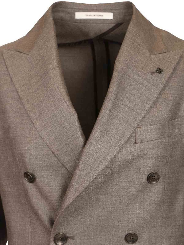 Blazer - Gris shop online: TAGLIATORE